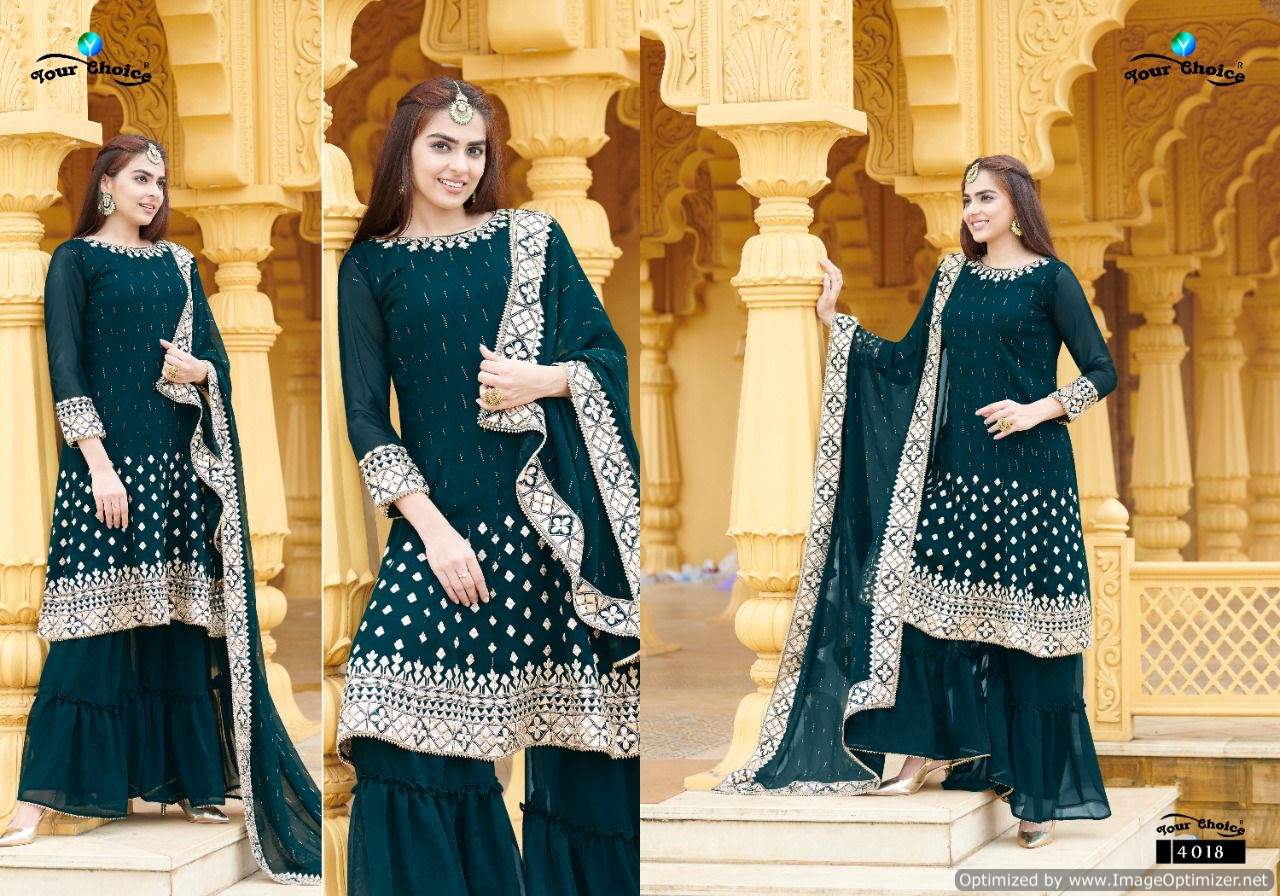 Your Choice Hifi Heavy Festive Wear Georgette Designer Salwar Kameez Collection